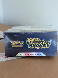 Pokemon TCG Surging Sparks Elite Trainer Box Factory Sealed - Case of 6 - Image 4