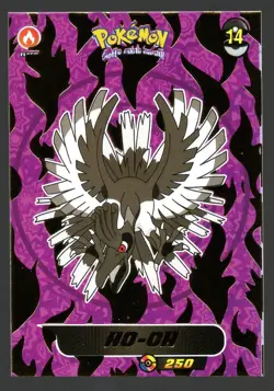 Pokemon Alpha Omega Dark Shadow Set-HO-OH #14 *GOLD HOLO* - Image 1