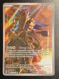 Zamazenta Full Art IR 201/182 Pokemon TCG Destined Rivals Illustration Rare - NM - Image 2
