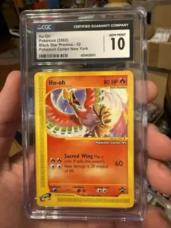 Ho-oh [Pokemon Center NY] #52 Gem Mint 10 CGC - Image 1