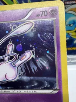 Pokemon Mew XY192 Black Star Promo Cosmos Holo HD GALAXY SWIRL RARE LP 🌀🌀 - Image 2