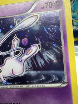 Pokemon Mew XY192 Black Star Promo Cosmos Holo HD GALAXY SWIRL RARE LP 🌀🌀 - Image 4