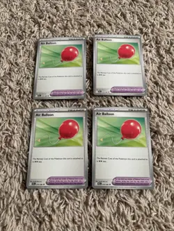 Air Balloon 4X Playset Pokemon Black Bolt Regular 079/086 - Image 1