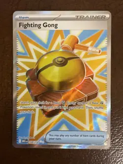 English Fighting Gong Full Art Secret rare - Mega Evolutions Pokemon - 168/132 - Image 1
