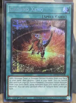 Yu-Gi-Oh! TCG Ground Xeno MP24-EN138 Prismatic Secret Rare 1st Edition - Image 1
