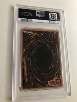 Yugioh! Hino-Kagu-Tsuchi LOD-070 1st Edition Near Mint PSA 8 - Image 2