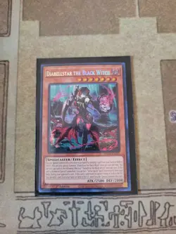 YUGIOH DIABELLSTAR THE BLACK WITCH MP24-EN109 PRISMATIC SECRET 1ST ED NM - Image 1