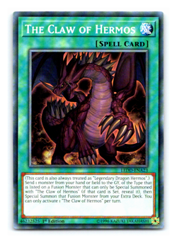 The Claw Of Hermos LEDD-ENA23 - Common - 1st Edition Yugioh - Image 1