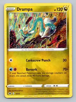 2022 Pokemon Card McDonald's Promos Drampa 14/15 - Image 1