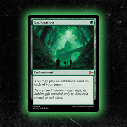 Exploration - Custom MTG Card - High-Quality - Image 1