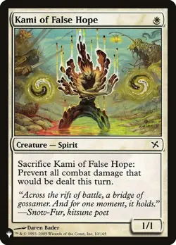 Kami of False Hope x1 1x Mystery Booster 2 NM MTG - Image 1