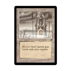 WOTC MtG Legends Unholy Citadel (U) EX - Image 1