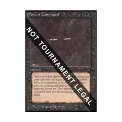 WOTC MtG Collector's Ed Word of Command (CE) (R) NM - Image 1