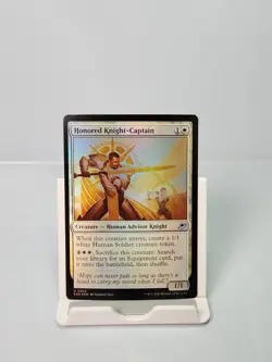 Honored Knight-Captain 022 Foil MTG Edge of Eternities - Image 1
