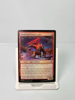 Memorial Team Leader 144 Foil MTG Edge of Eternities - Image 1