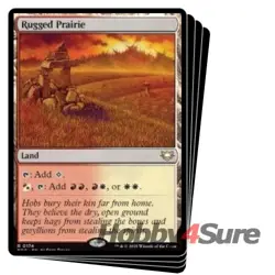Rugged Prairie X4 M/NM Magic: The Gathering MTG Edge Of Eternities Commander - Image 1