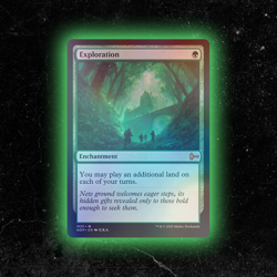 FOIL - Exploration - Custom MTG Card - High-Quality - Image 1