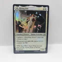 MJ, Rising Star NM Foil #3 MTG Marvel's Spider-Man Eternal - Image 1