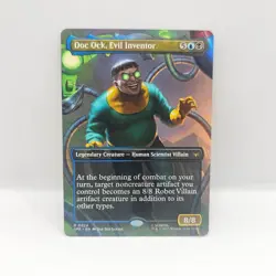 Doc Ock, Evil Inventor NM Borderless Regular #24 MTG Marvel's Spider-Man Eternal - Image 1