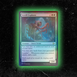 FOIL - Icetill Explorer - Custom MTG Card - High-Quality - Image 1