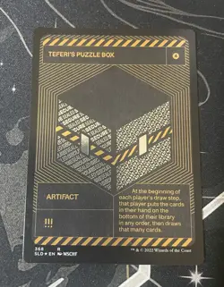 Teferi's Puzzle Box (Silver Laminate) Secret Lair Drop Foil MTG - Image 1