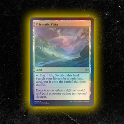 FOIL - Prismatic Vista - Custom MTG Card - High-Quality - Image 1