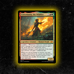 Prescribed Fire - 100 Card Custom MTG Landfall Commander Deck - High Quality - Image 3