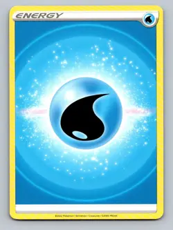 2022 Pokemon Card Water Energy - Image 1