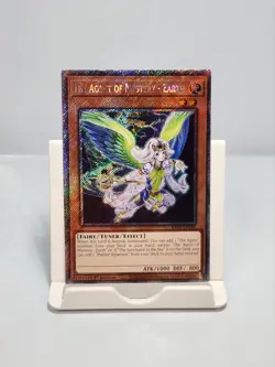 The Agent of Mystery - Earth RA04-EN146 Platinum Secret Rare 1st Edition Yugioh - Image 1