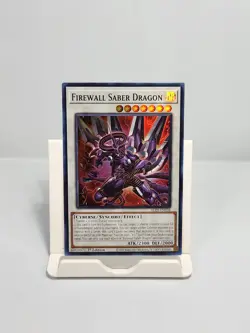 Firewall Saber Dragon ALIN-EN038 Super Rare 1st Edition Yugioh - Image 1