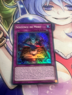 SENTENCE OF DOOM FRENCH SUPER RARE LED5-EN005 FR005 NEAR MINT YUGIOH - Image 1