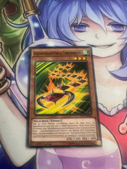 SPEEDROID TERRORTOP GERMAN COMMON SP17-EN022 DE022 NEAR MINT YUGIOH - Image 1
