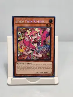 Live Twin Ki-sikil RA04-EN035 Secret Rare 1st Edition Yugioh - Image 1