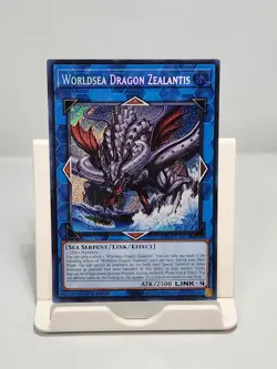 Worldsea Dragon Zealantis RA04-EN082 Secret Rare 1st Edition Yugioh - Image 1