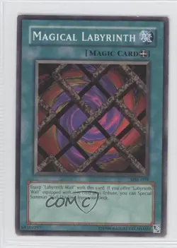 Magical Labyrinth Unlimited YuGiOh Magic Ruler Booster #MRL-059 2002 READ - Image 1