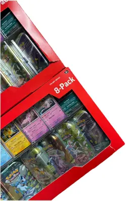 Pokemon Prismatic Evolutions 8 Mini Tins Promo Cards Costco - Lot of 2 - Image 2