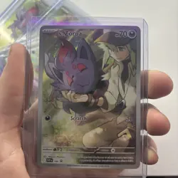 N's Zorua Svp189 ETB Promo card Pokemon TCG Journey Together New!!!! - Image 2