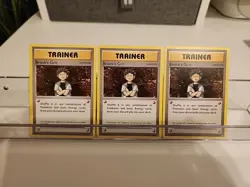 3X Pokemon Brock's Grit Supporter Trainer Card 74/108 XY Evolutions Lot - Image 1