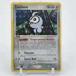 Castform - 30/101- Reverse Holo Pokemon Card - EX Hidden Legends - Image 1