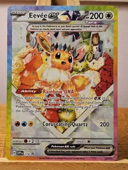 Eevee EX SVP 174 Prismatic Evolutions Super Premium Collection Promo Card - Image 1