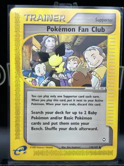 Aquapolis Pokemon Fan Club 130/147 Uncommon Non-Holo 2002 Pokemon Card - NM - Image 3