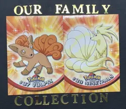 Vulpix lot Non Holo BLUE Logo 1999 Topps TV Series 1 Pokemon Cards - Image 1