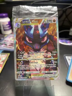 Lucario VSTAR SWSH291 SWSH: Sword & Shield Promo Cards Holo Sealed - Image 1