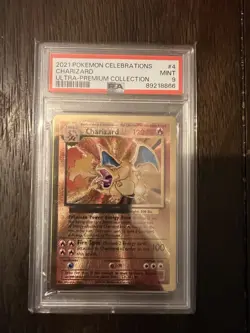 Charizard and Pikachu (Celebrations Metal Card) - Image 1