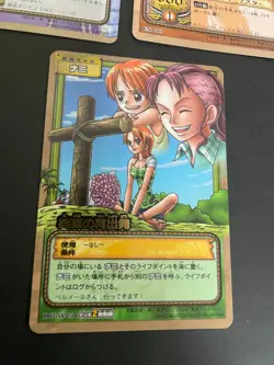 eo3 One Piece From TV animation Card Game Nami set DG W03 RK C18 ES C12 - Image 2
