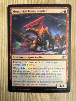 Memorial Team Leader - Foil - EOE - MTG - EN - NM - 0144 - Image 1