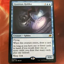 Quantum Riddler Edge of Eternities Regular 0072 NM Magic the Gathering - Image 1