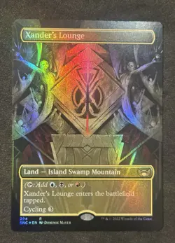 Xander's Lounge - 294 Borderless Foil - MTG: Streets of New Capenna NM - Image 1