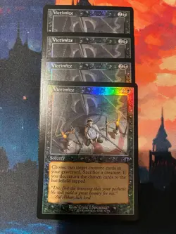 MTG Modern Horizons 3 Victimize Retro Frame Foil x 4 - Image 1
