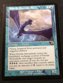 Volatile Stormdrake - Retro Frame - MH3 - MTG - EN - NM - 404 - Image 1